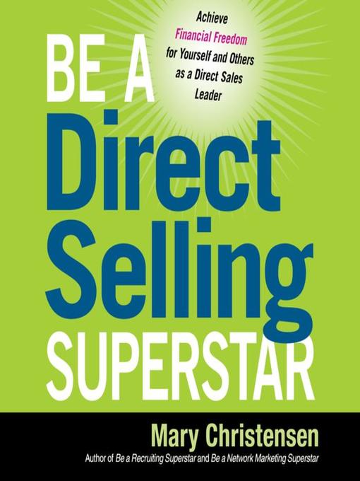 Title details for Be a Direct Selling Superstar by Mary Christensen - Wait list